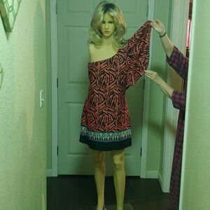 Off the shoulder dress